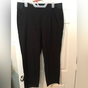 Dress pants. Elastic band